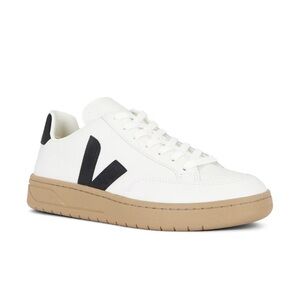 Veja White Sneakers with Black Details/ size 6.5 NWOT